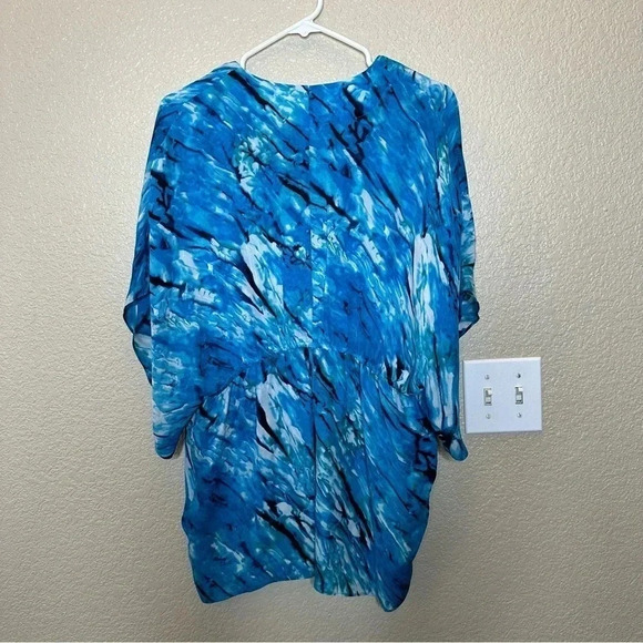 Alice + Olivia Silk  Kimono  Tunic Top Cover Up~   Small- FINAL PRICE - Picture 6 of 6